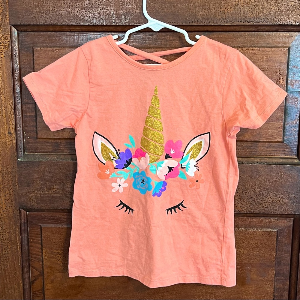 Bobbie Brooks | Pink Unicorn Shirt 7/8(M)